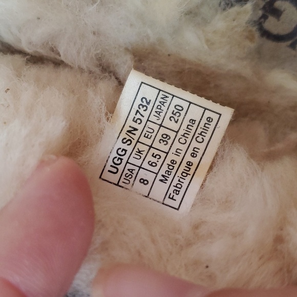 Ugg Australia Women 5732  Leather Insulated lined Loafer Slip on shoes sz 8 - Picture 8 of 13